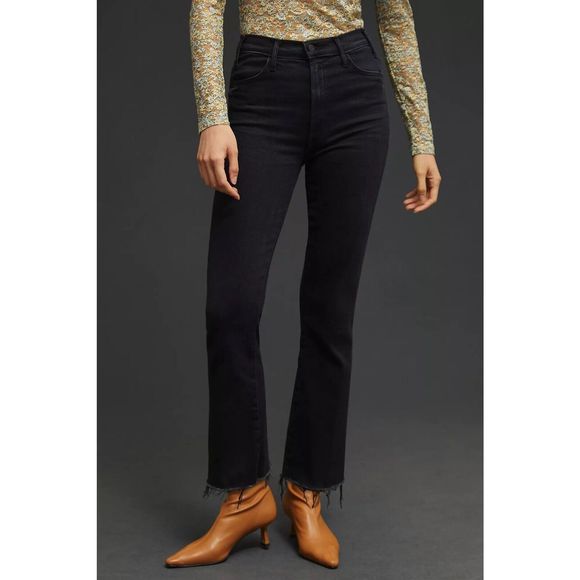 Anthropologie MOTHER The Hustler Ankle Fray Jeans $238 - Picture 2 of 9